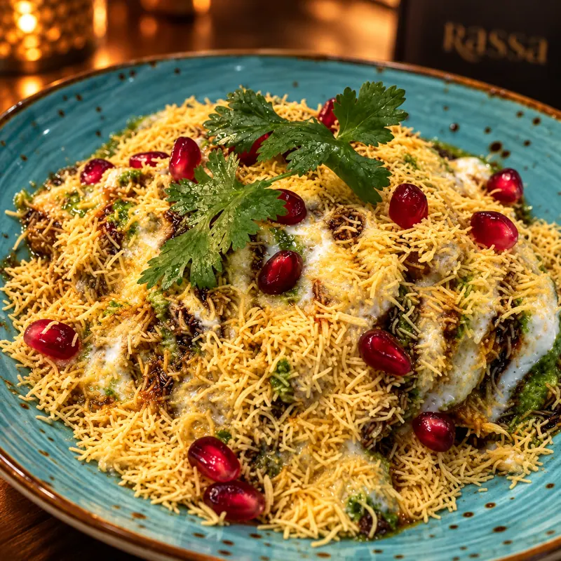 Aloo Tikki Chaat