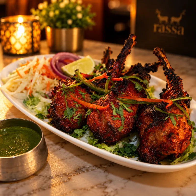 Tandoor lamb chops