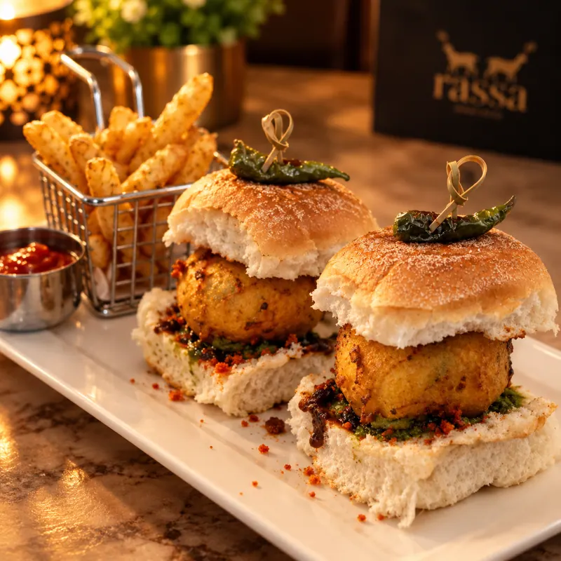 Vada Pav at Rassa, Waltham